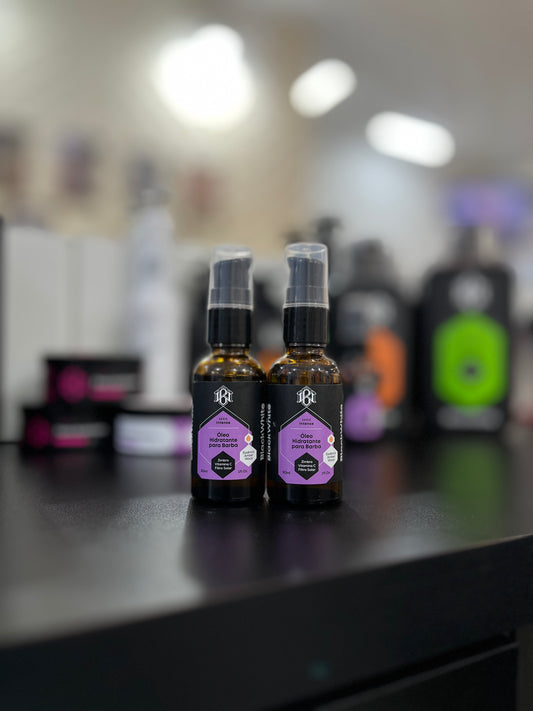 Óleo Hidratante para Barba Black White