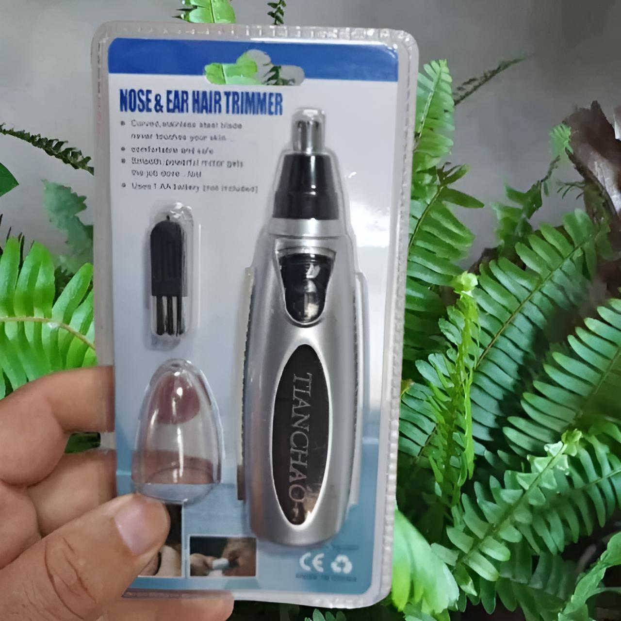 Aparador de pelos do nariz e orelha