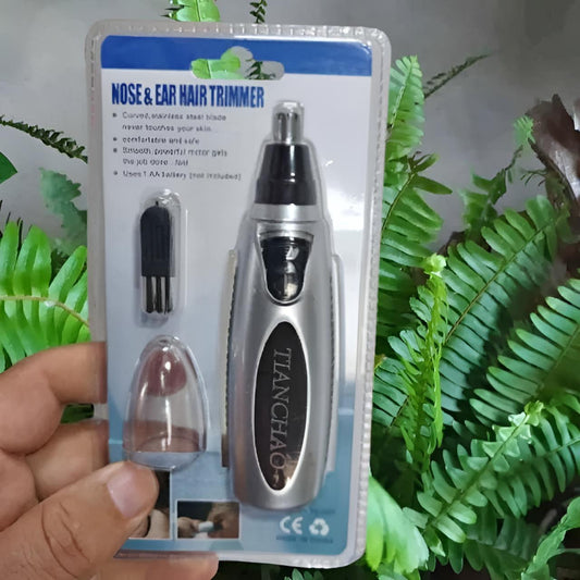 Aparador de pelos do nariz e orelha