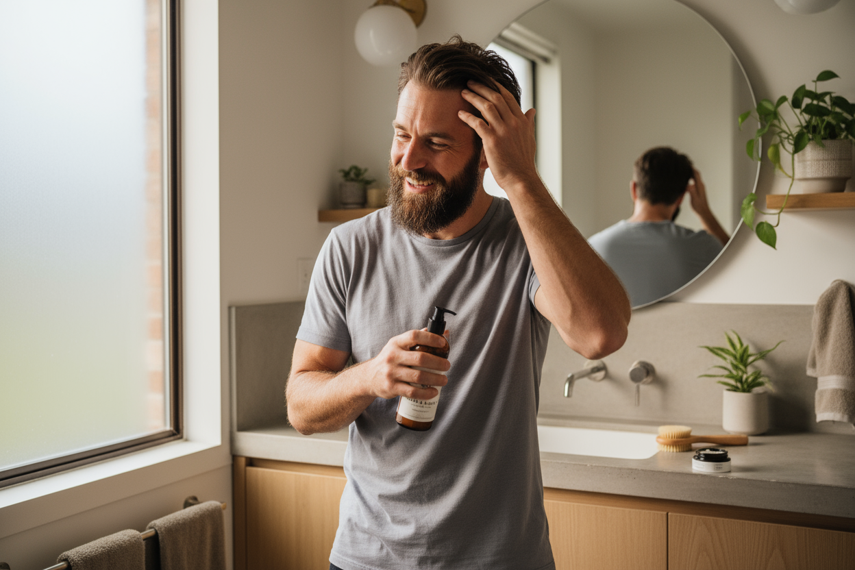 gostei mas eu prefiro alguma coisa que seja natural um cliente em casa usando um produto se cuidado com praticidade